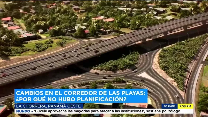 Cambian proyecto del Corredor de las Playas