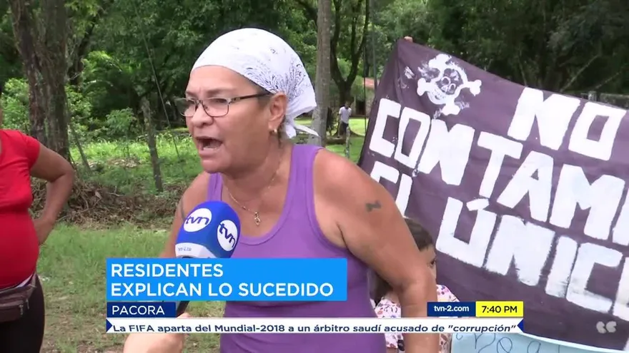 Cinco detenidos tras protestas en Pacora