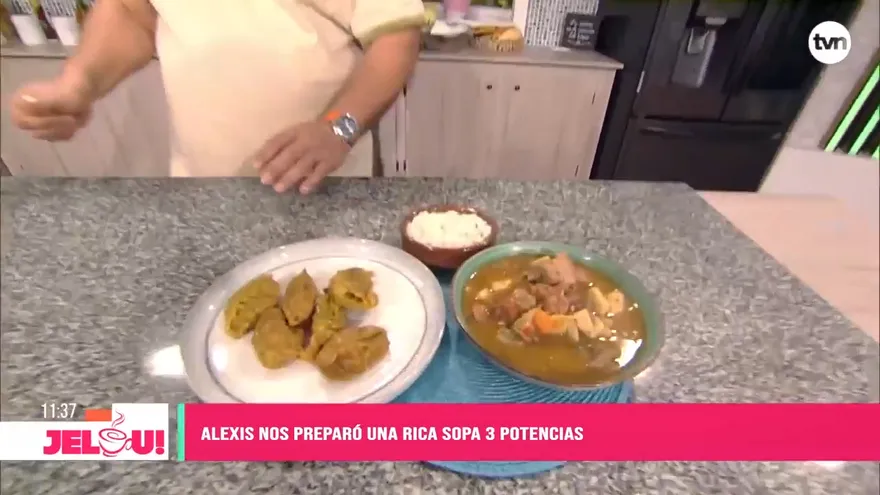 Receta: Sopa tres potencias y torrejitas (final)