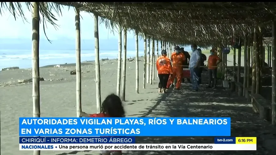 Fuerza de tarea Conjunta mantiene vigilancia en playas y ríos de Chiriquí