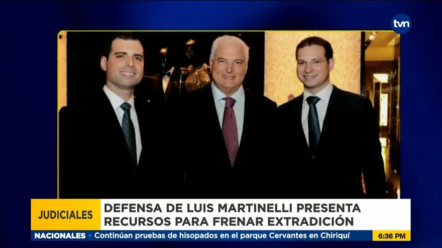 Defensa de Luis Enrique Martinelli presenta recursos contra la extradición