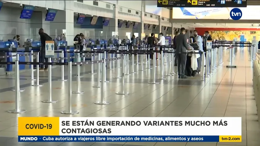 Detectan viajeros con la variante Delta en el Aeropuerto
