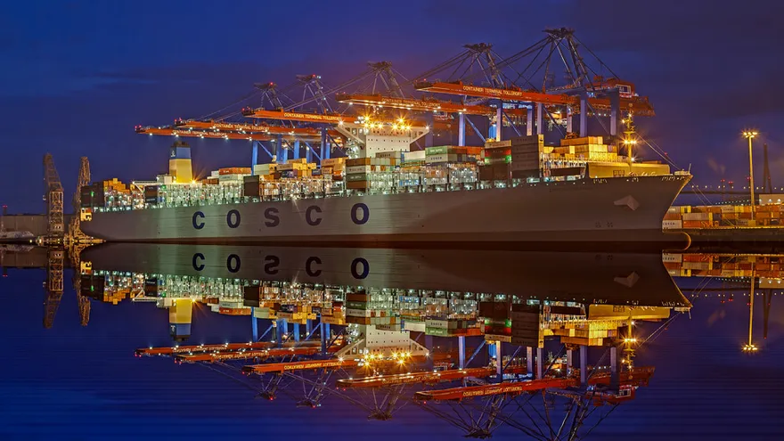 El buque 'Cosco Development'.