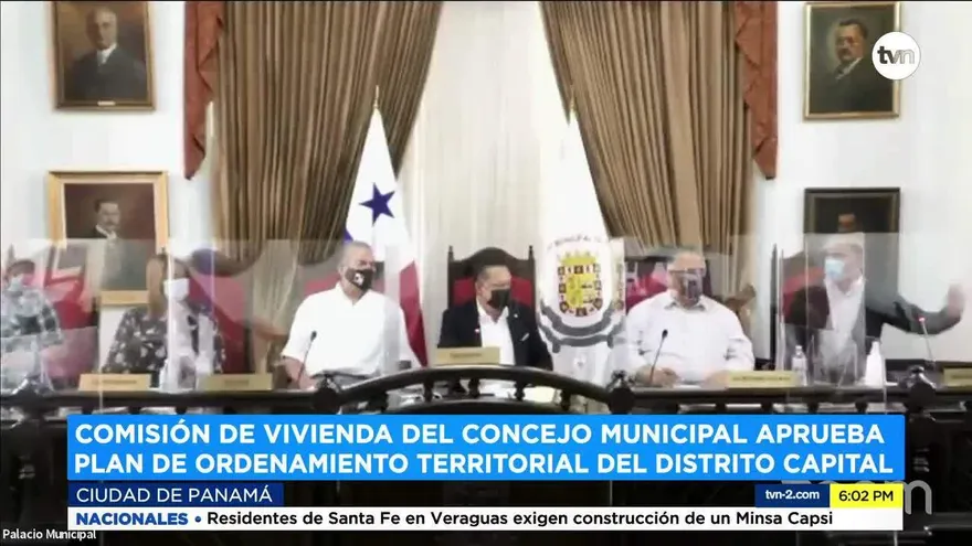 Comisión del Consejo Municipal de Panamá aprueba nuevo Plan de Ordenamiento Territorial