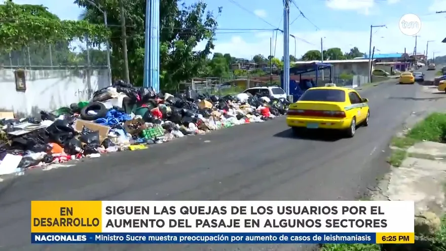 Quejas de los usuarios por alza de pasajes