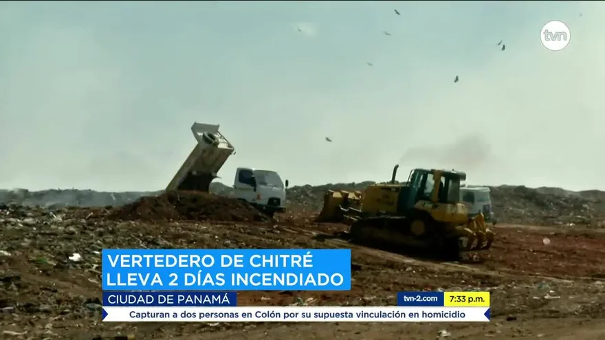 Incendio de vertedero en Chitré abre debate sobre medidas ambientales