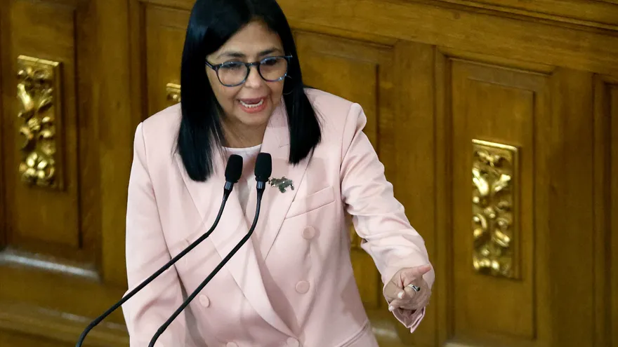 Delcy Rodríguez, vicepresidenta de Venezuela
