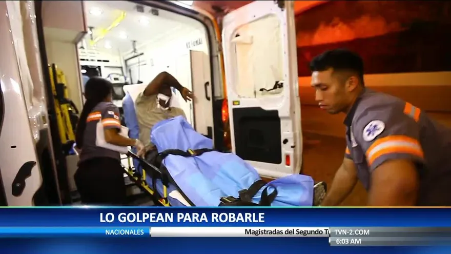 Delincuentes golpean a un hombre para robarle en San Miguelito