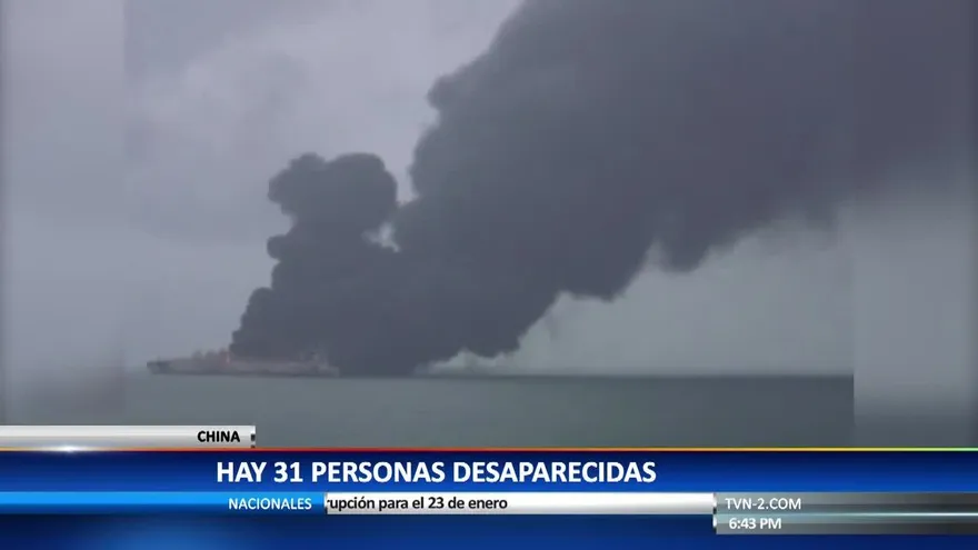 AMP investiga accidente de buque en mar de China
