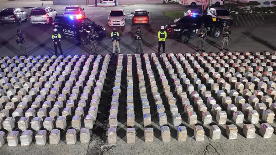 Decomiso de droga en Colón.
