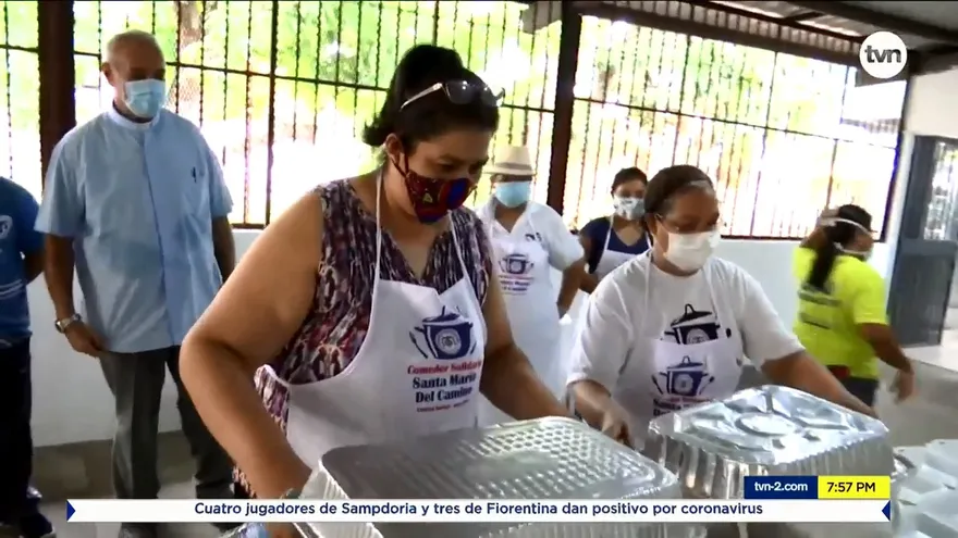 Comedor prepara y distribuye mil platos de comida para los más necesitados