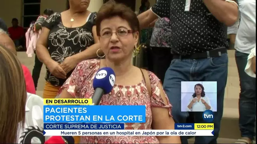 Pacientes de dietilenglicol presentan demandas ante la Corte
