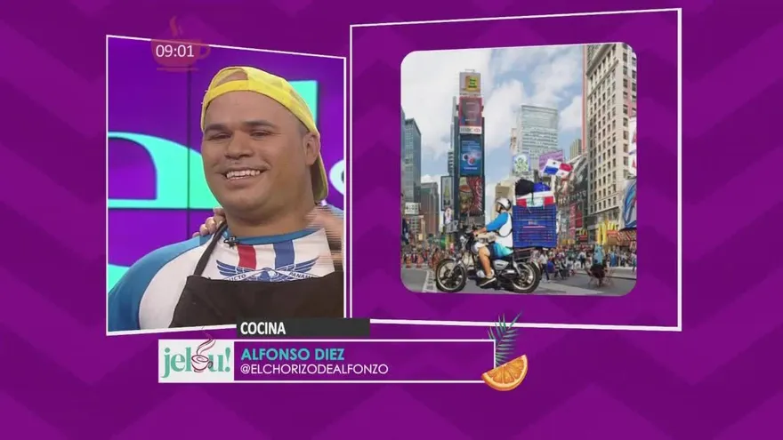 Hoy nos visita Alfonso Diez, quien causó sensación en la redes sociales con su foto "El viaje de @elchorizodealfonso"