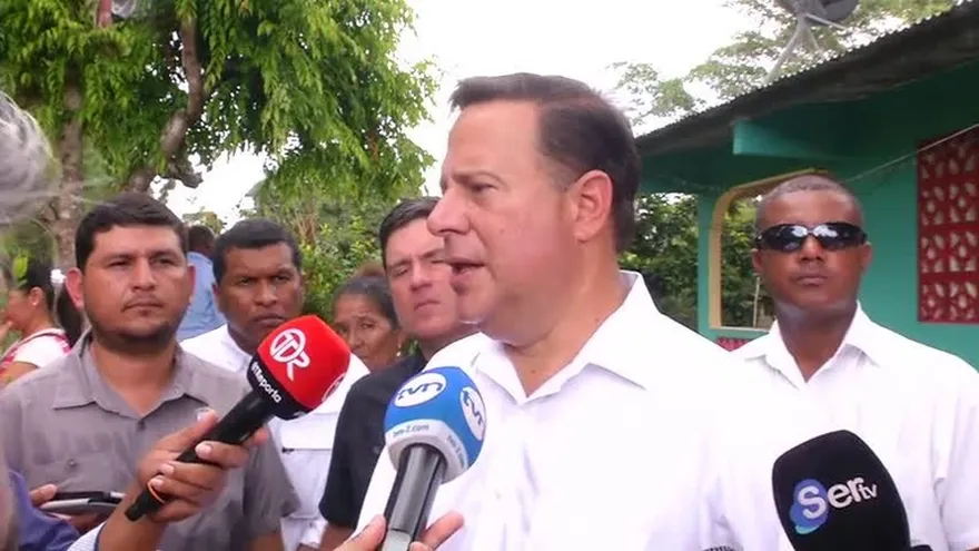 Recorrido de presidente Varela
