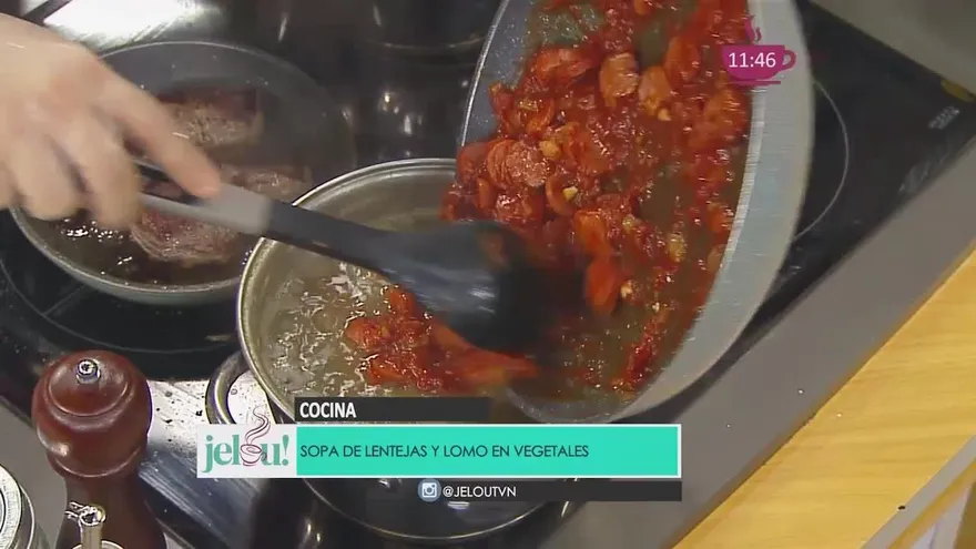 Sopa de lentajas. Una sopa fácil, rápida y nutritiva