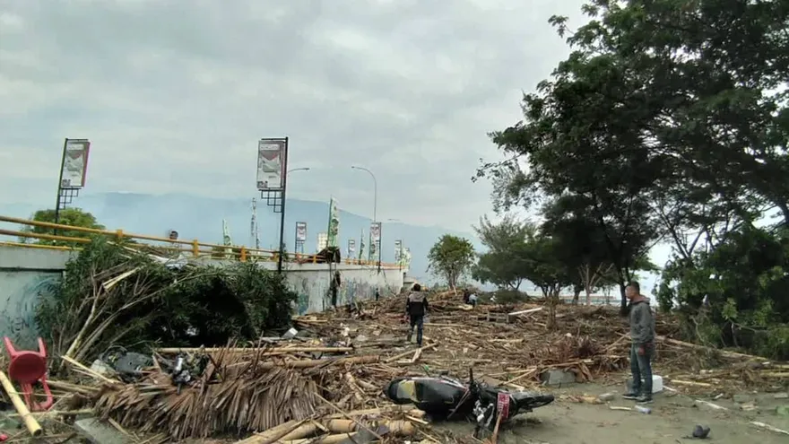 Sismo y tsunami dejan casi 50 muertos en Indonesia