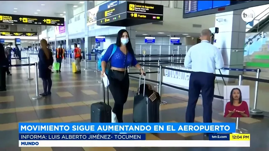 Sigue reactivación de vuelos en Aeropuerto de Tocumen