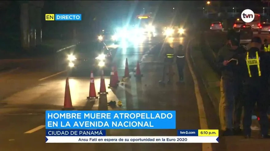 Una persona muere por atropello en la Avenida Nacional