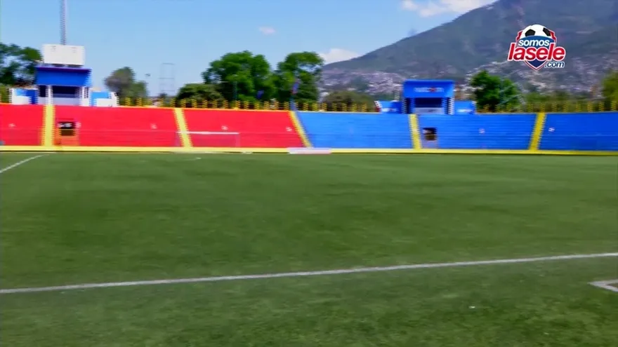 El estadio Sylvio Cator, en Haití