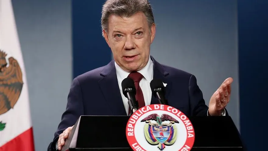 El presidente de Colombia, Juan Manuel Santos.