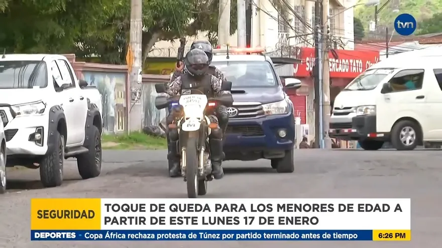 Toque de queda para menores de edad en Coclé