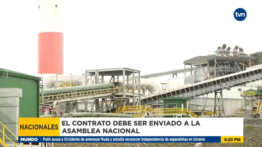 Se está redactando el contrato con Minera Panamá