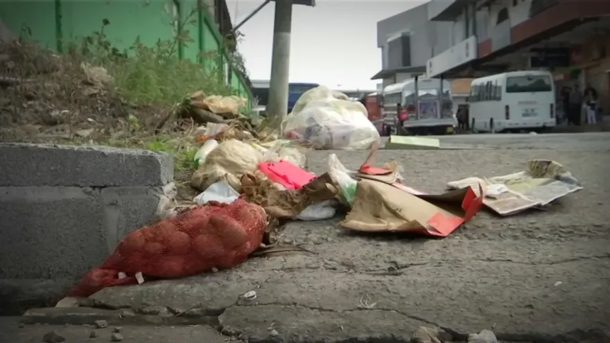 Basura en La Chorrera