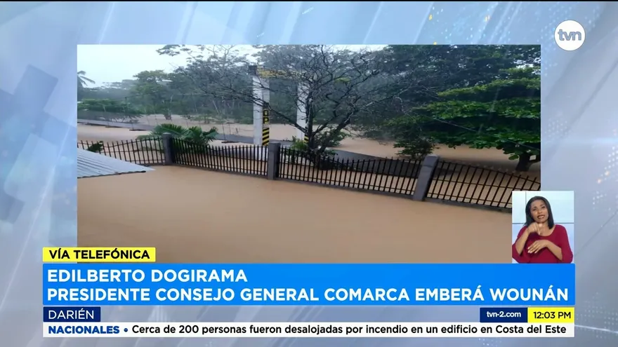 Varias comunidades afectadas en Darién por inundaciones