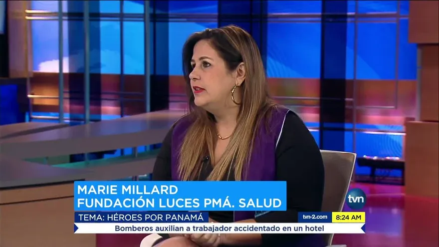 Marie Millard, nominada a Héroes por Panamá