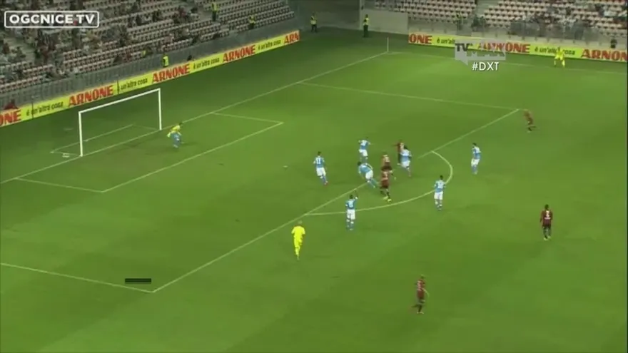 El Napoli derrotó 3-0 a Niza en amistoso