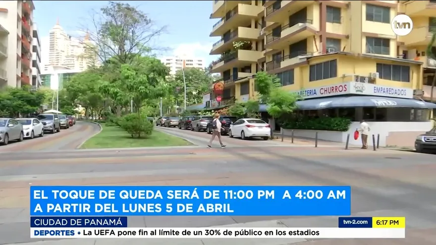 Anuncian cambios en toque de queda