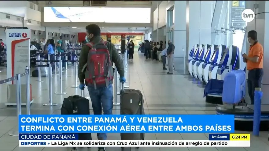 Conflicto entre Panamá y Venezuela termina con conexión aérea entre ambos países
