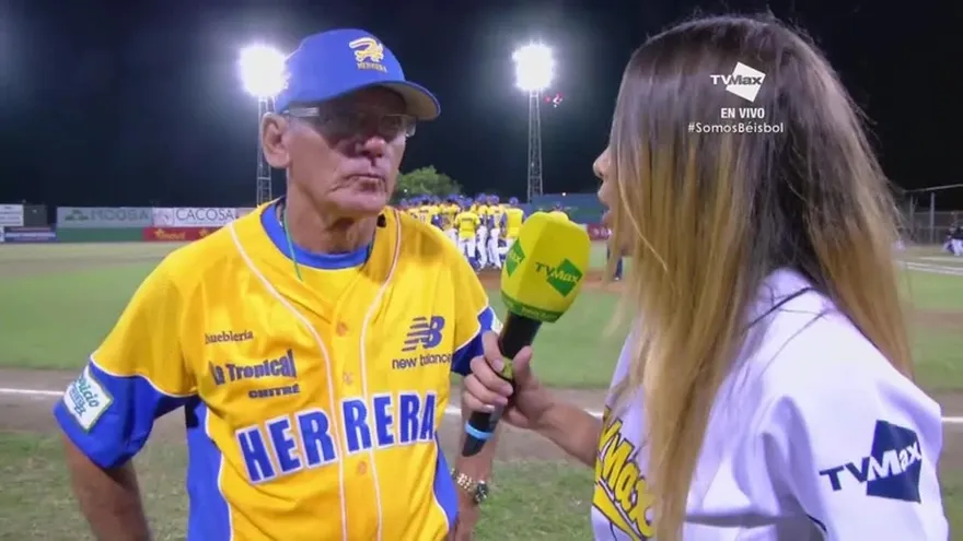 Israel Delgado Manager de Herrera luego de triunfo sobre Los Santos