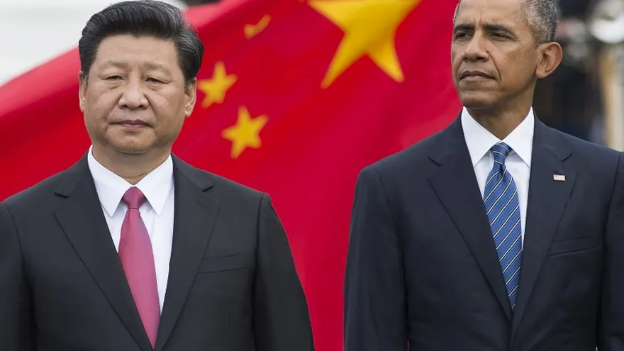 El presidente estadounidense Barack Obama recibe al presidente chino Xi Jinping en la Casa Blanca y poder ver agenda económica.