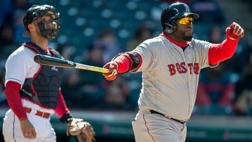 David Ortiz sacó la pelota del parque