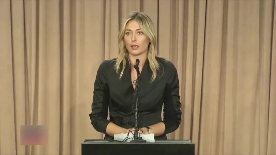 ¿Será sancionada la tenista María Sharapova?