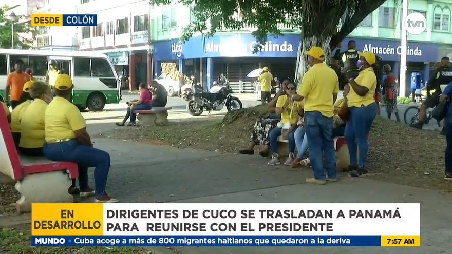 Dirigentes de CUCO se trasladan a Panamá para reunirse con el presidente Cortizo