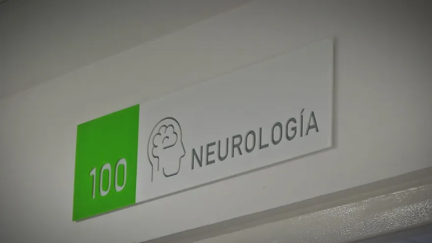 Sala de Neurología en un centro hospitalario