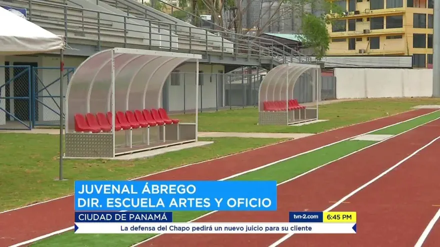 Nuevo complejo deportivo en Escuela Artes y Oficios