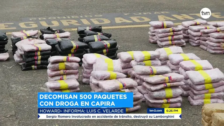 Incautan droga en isla de Capira