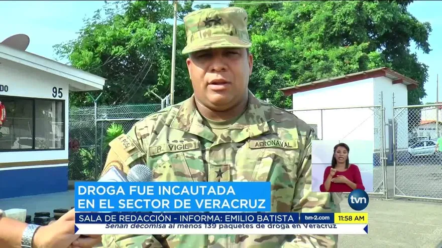 Decomisan droga en Veracruz