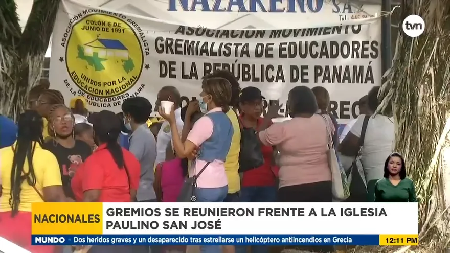 En Colón continúan protestas