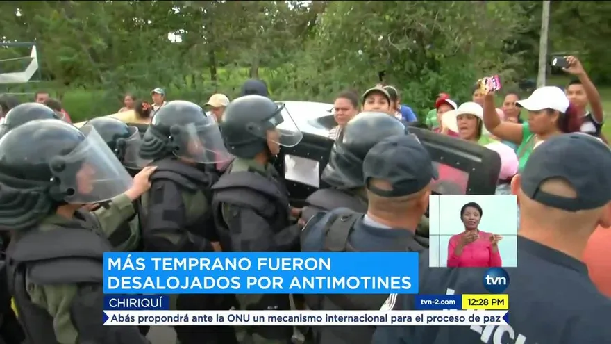 Autoridades se reunirán con los manifestantes en Chiriquí