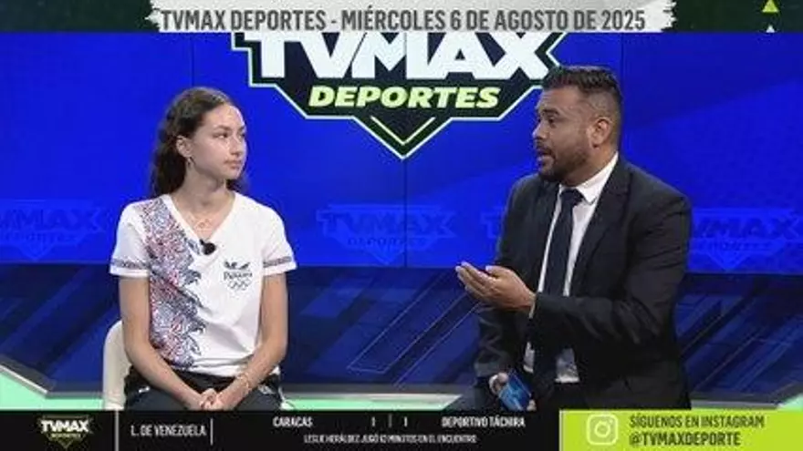 Camila García de Paredes, representante de Panamá en el patinaje artístico de los Panamericanos Junior
