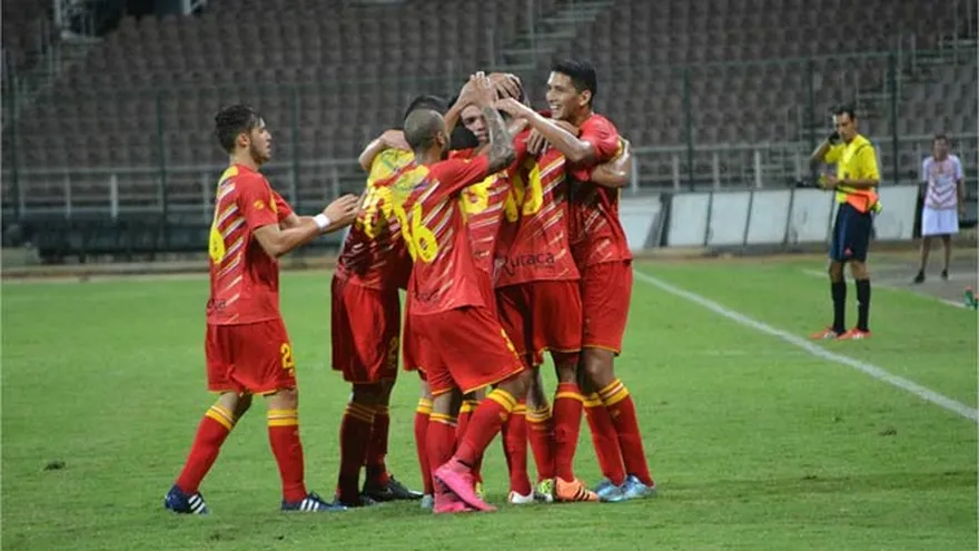 Rolando Escobar marcó en el empate del Deportivo Anzoátegui. Foto/Archivo.