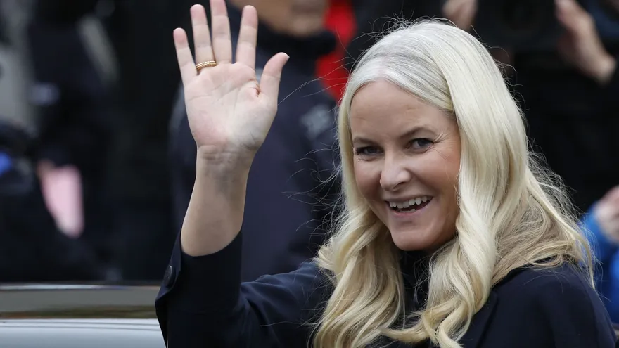 La princesa heredera de Noruega, Mette-Marit.