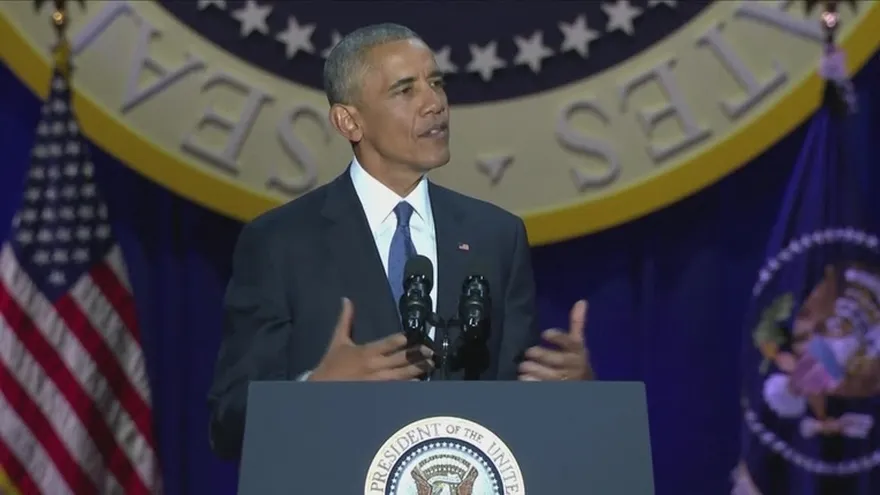 El emotivo último discurso de Barack Obama