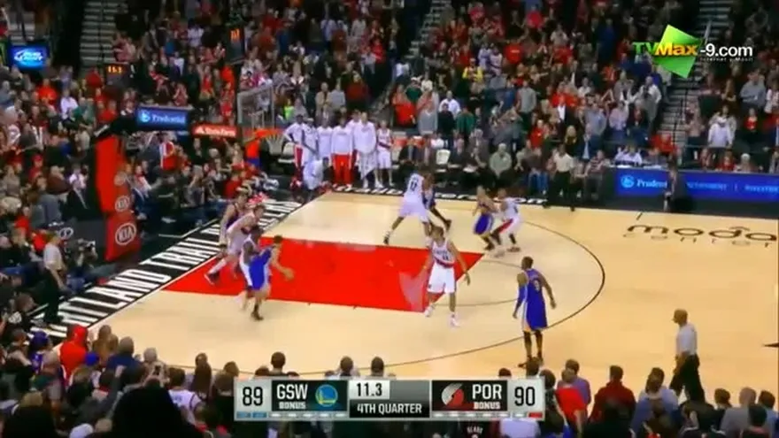 NBA / Golden State 95 - 90 Portland