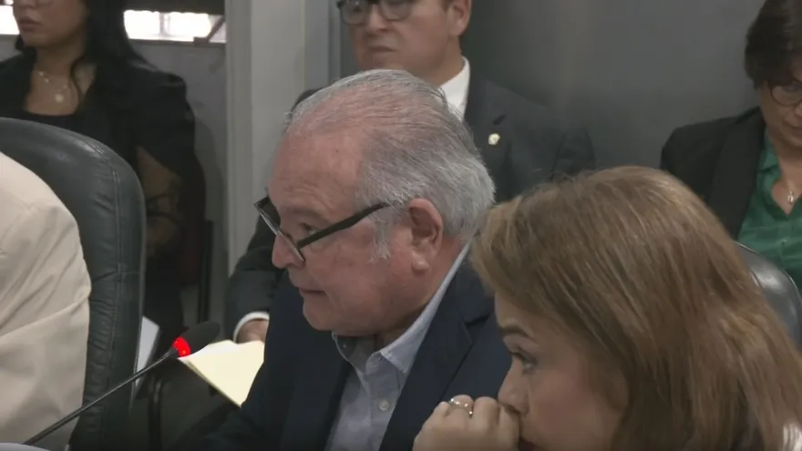 El ministro de Obras Públicas, José Luis Andrade.