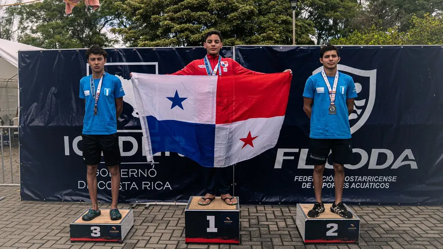 Panamá ganó oro en natación